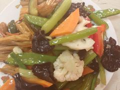 素什锦-王三姑牛肉饼