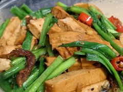 韭菜小炒香干-胡记德源粉·湖南菜(双安店)