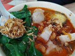 福建虾面（金旦面，烧肉，芥兰，肉丸）-青屋虾面