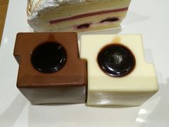 魔方双重奏巧克力慕斯蛋糕-星巴克(洛阳中州路王府井店)