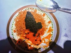 炸温泉蛋-L'ATELIER de Joel Robuchon(外滩18号店)