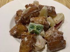 台湾菠萝油条虾-渔太泰漓江小馆·广西融合菜(西街店)
