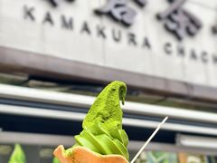 抹茶冰淇淋-鎌倉茶々(本店)