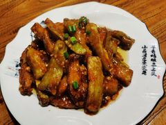 -东来菜馆•手抓海鲜家常菜•海鲜锅贴(鸽子窝店)