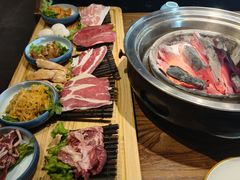 -明洞阿姨·韩式酱蟹烤肉·创意料理(三元桥店)