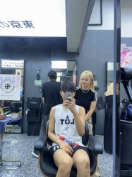 -藤野造型专业烫染接发