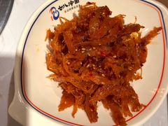 拌明太鱼丝-七八冷面·延边朝鲜族美食(欢乐谷店)