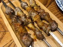 烤羊肉串-阿罗新疆菜(人民广场店)