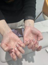 -手牵手美甲
