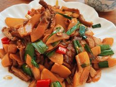 酸笋炒大肠-牛八宝桂林米粉(八里庄店)