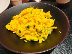 小葱滑炒土鸡蛋-羡餐厅