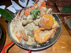 手抓海鲜蒜香奶油味-仓库南洋海鲜小排档(柳河路店)
