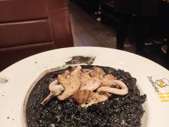 墨魚汁小章魚墨魚意大利飯-意八餐厅(黄大仙中心店)