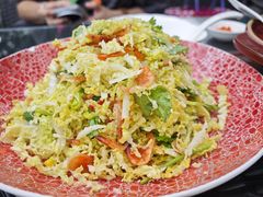 樱花虾炝黄芽白-白云湖畔酒店-湖畔餐厅