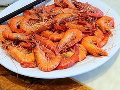 白灼虾-琼菜坊·无鸡不成宴·海南菜老爸茶糟粕醋(海口骑楼老街店)