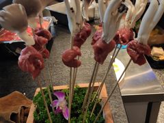 乐山英雄签签-盡膳口福跷脚牛肉火锅(北美新天地店)