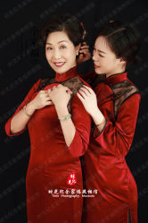 -时光纪亲子全家福照相馆(静安店母女写真父母纪念照)