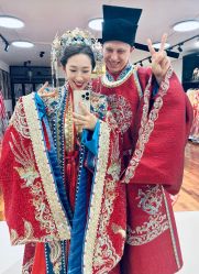 -懿沉香中式嫁衣礼服秀禾服龙凤褂马来褂旗袍总店