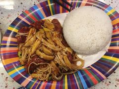 金针菇牛肉饭-新辉港式茶餐厅(北栅店)