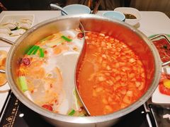 骨汤虫草花锅底-许府牛火锅(信义坊总店)