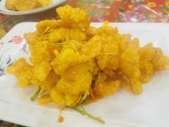 特色锅包肉-闯关东东北农家菜(崂山石老人店)