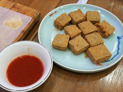 干炸臭豆腐-丁记盐蘸牛肉·新杭菜(河东路店)