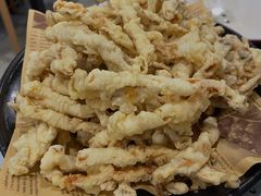 椒盐蟹味菇-听涛雅苑百味饺子老家菜馆