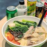 这口土鸡汤米线，打工人一周吃三天！