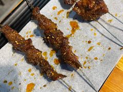 -特色油边心管烤串