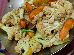 干锅花菜-品雅轩农家乐