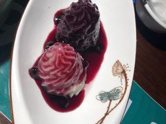 蓝莓山药-七菜馆·东北菜·蒸饺(文体路店)