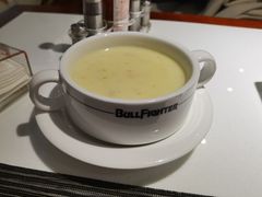 奶油蘑菇汤-斗牛士牛排餐厅(嘉里汇店)