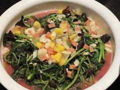 上汤苋菜-阿财老铺·老蚌埠龙虾城(华夏总店)