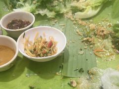 -沐毫傣泐云南菜孔雀宴•手抓饭傣味烧烤(曼听公园店)