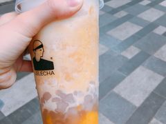 多丸鲜芒果茶-LELECHA乐乐茶(上海五角场万达广场店)