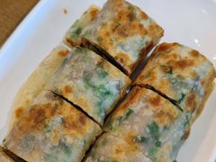 葱饼卷牛肉-台北楚楚园馅饼粥(虹桥南丰城店)