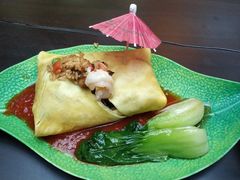 蛋包虾仁叉烧饭（乐园餐饮）-大食代美食广场(迪士尼小镇店)