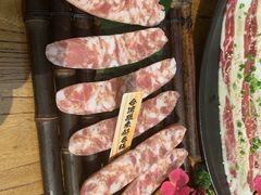 飞鱼籽香肠-黑牛の店·和牛烧肉(合生汇店)