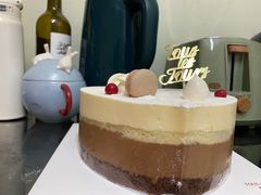 香草巧克力心形慕斯-多乐之日(五道口店)
