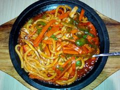 海鲜炒乌冬面-正一味石锅拌饭(望京新世界店)