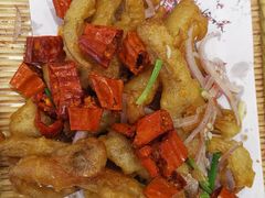 椒盐刀鱼-花麦地溪边小厨(天台国清寺入口店)
