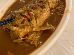 红烧石首鱼-渔中舟海鲜大排档(普陀沈家门店)