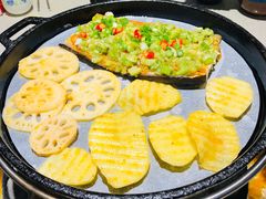 烤茄子-醉二娘正宗西昌火盆烧烤(大丰店)