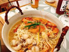 膏蟹拌面-十面欢腾·海鲜面·台式Bistro(长乐路店)