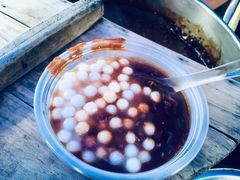 桂花赤豆糊圆子-潘玉麟糖粥