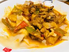 大盘鸡带面&nbsp;小份-秦香阁·西北家常菜(徐汇日月光中心店)