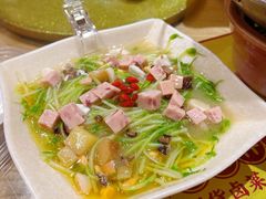 綦江东溪豆腐乳焗豆苗-郑百万·百万卤鹅重庆菜馆·家宴旗舰店(动物园店)