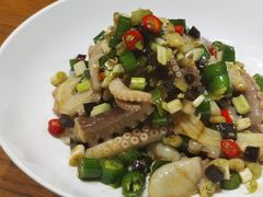 老虎菜拌八带-必点海鲜·鲅鱼水饺(鞍山西道店)