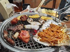 -啊美丽炭火烤肉(滑翔一店)