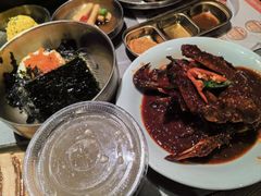 -草家酱蟹炭火烤肉店(珲春南路一店)